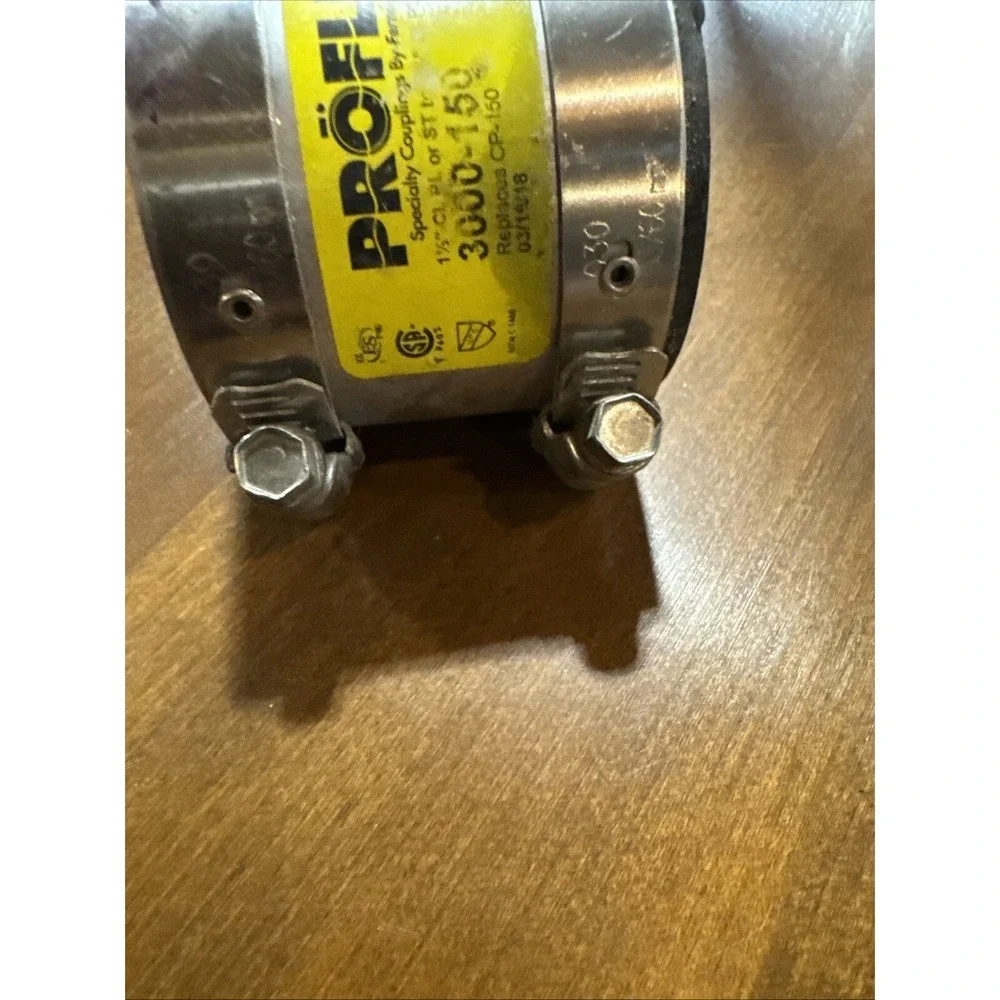 Proflex 3000-150 Coupling Connects CI to Plastic, Steel, XHCI - Replaces CP-150